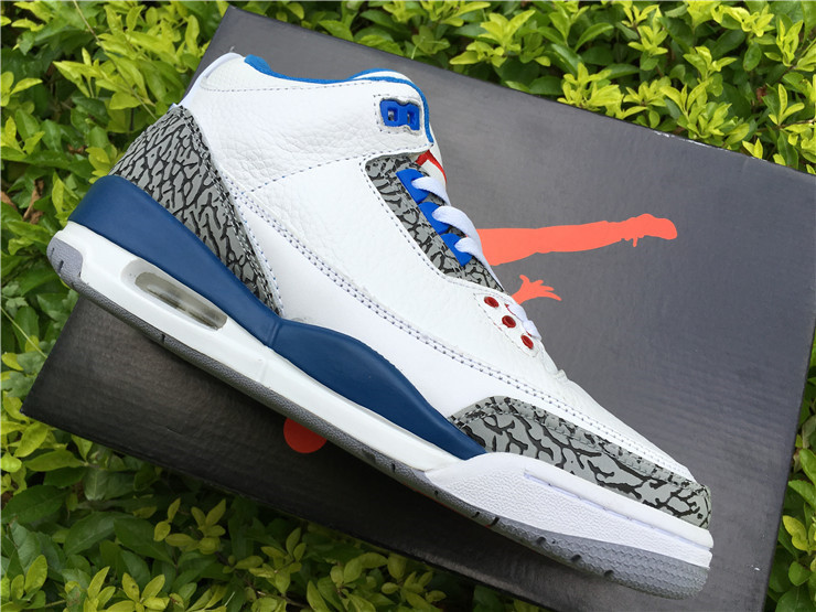 Super Max Perfect Jordan 3 True Blue Nike