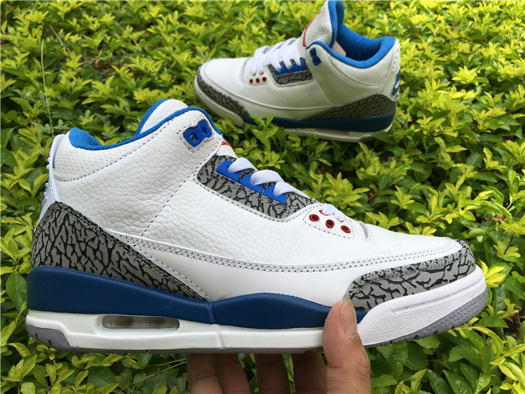 Super Max Perfect Jordan 3 True Blue Nike