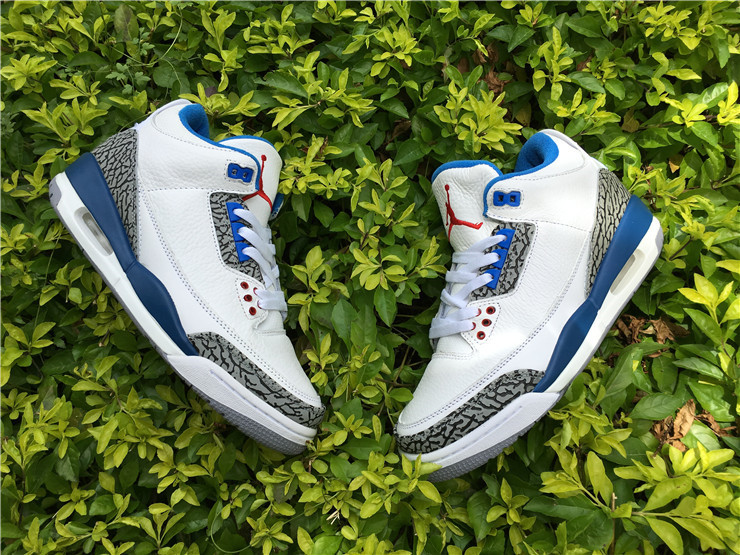 Super Max Perfect Jordan 3 True Blue Nike