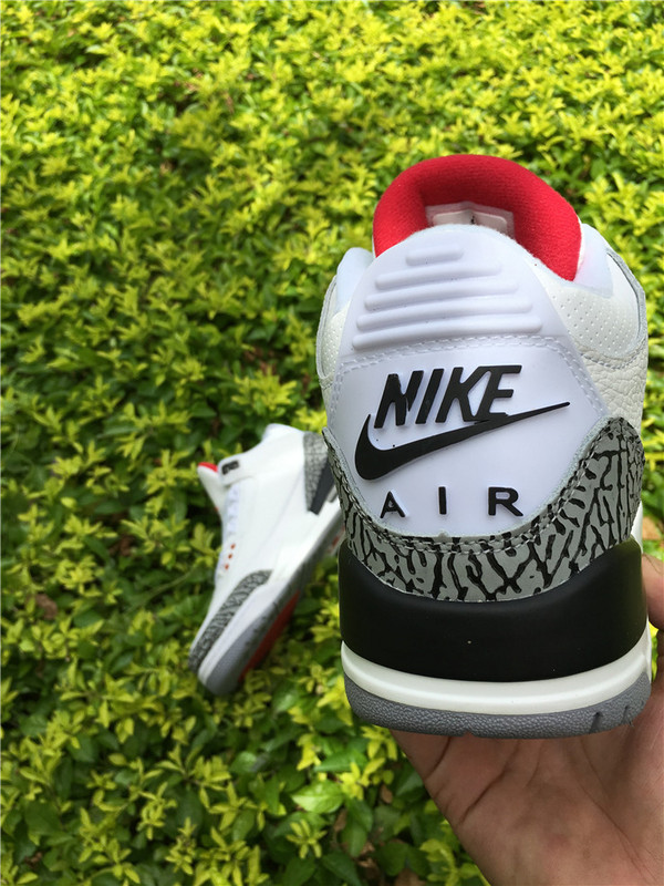 Super Max Perfect Jordan 3 White Cement Nike