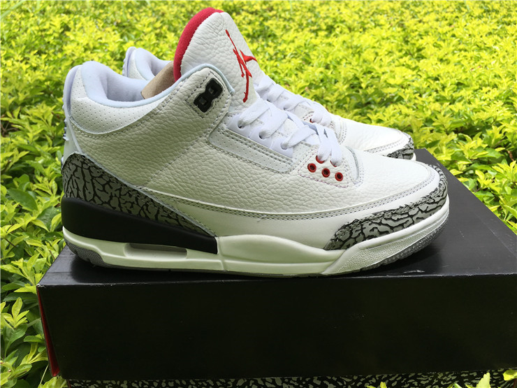 Super Max Perfect Jordan 3 White Cement Nike