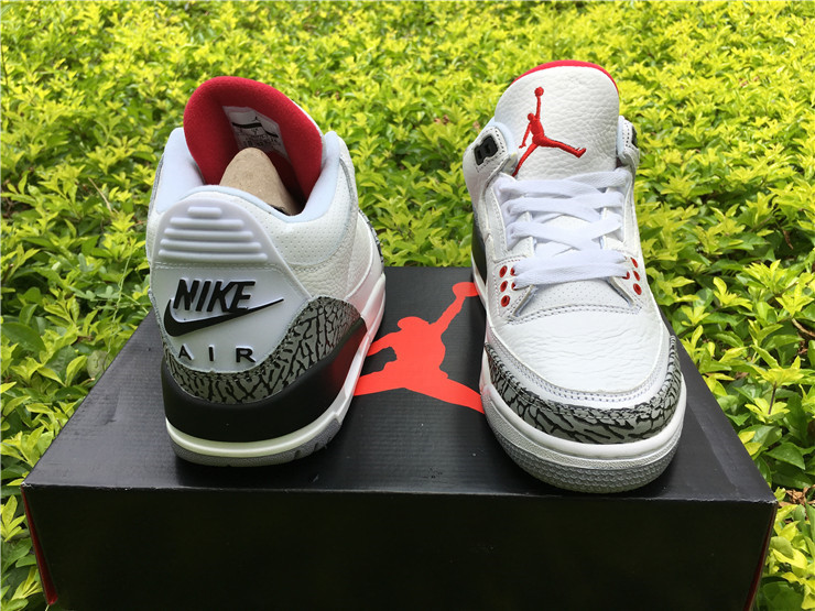 Super Max Perfect Jordan 3 White Cement Nike