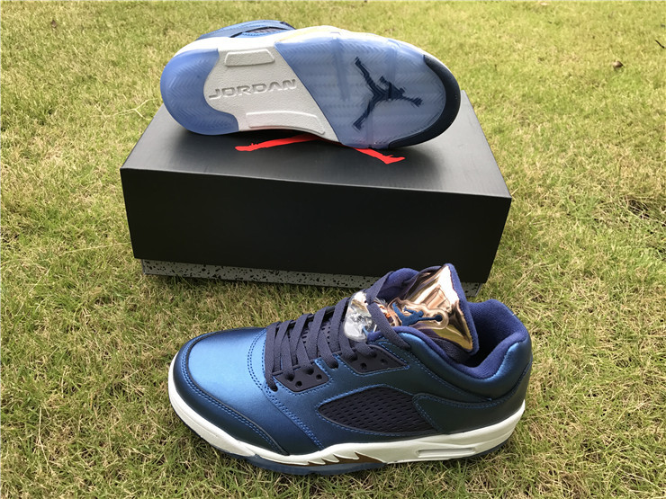 Super Max Perfect Jordan 5 Low Bronze