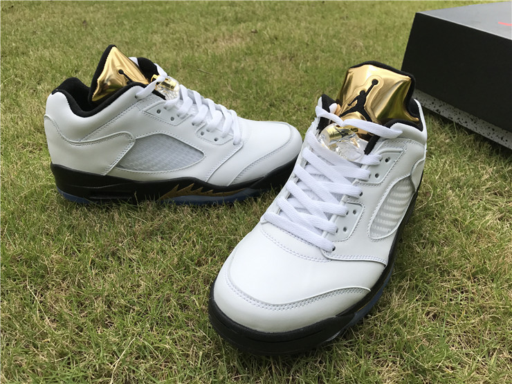 Super Max Perfect Jordan 5 Low Olympic