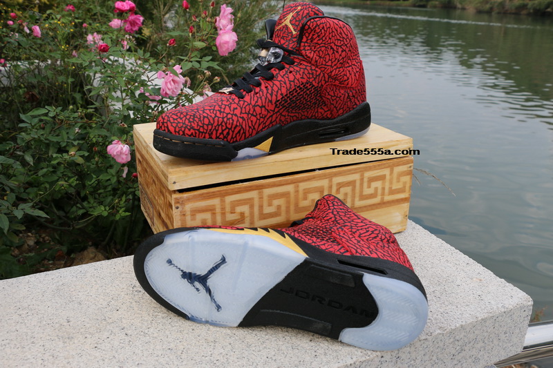 The Lap of luxury Air Jordan 3lab5 V Custom(Wooden Box)