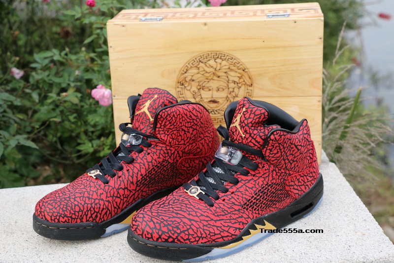 The Lap of luxury Air Jordan 3lab5 V Custom(Wooden Box)