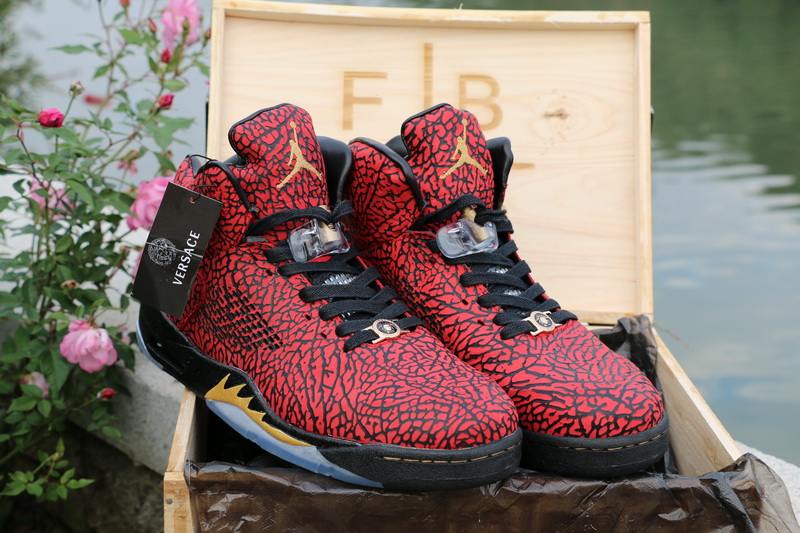 The Lap of luxury Air Jordan 3lab5 V Custom(Wooden Box)