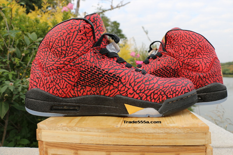 The Lap of luxury Air Jordan 3lab5 V Custom(Wooden Box)