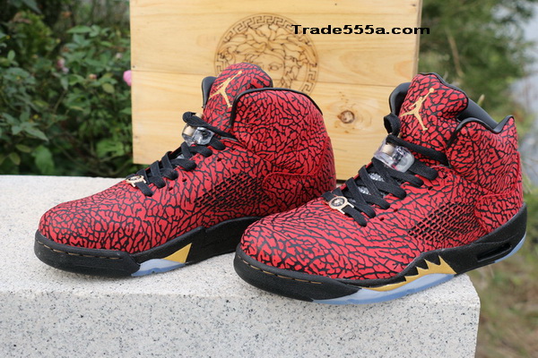 The Lap of luxury Air Jordan 3lab5 V Custom(Wooden Box)