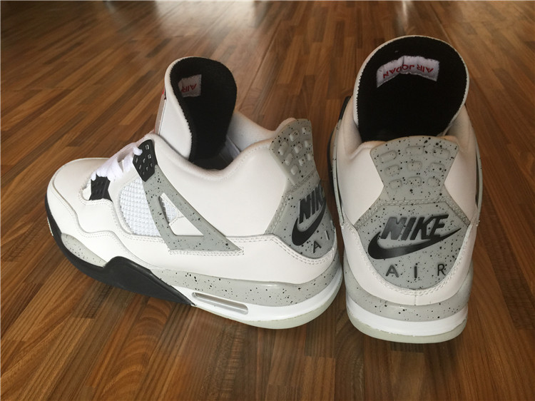 Super Max Air Jordan 4 OG 89 “White Cement”