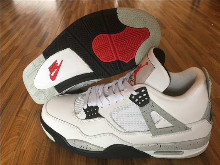 Super Max Air Jordan 4 OG 89 “White Cement”