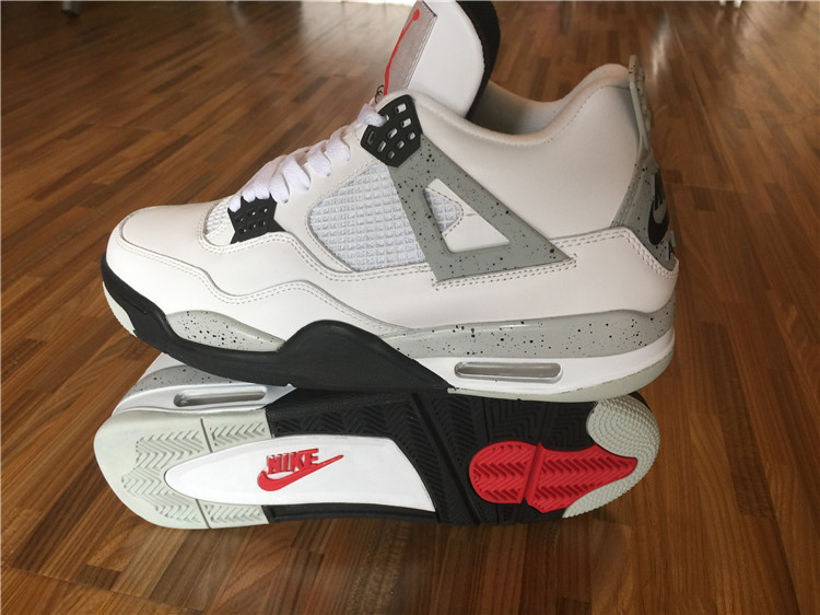 Super Max Air Jordan 4 OG 89 “White Cement”