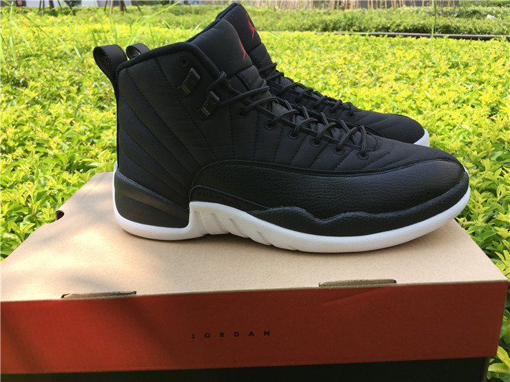 Super Max Perfect Air Jordan 12 “Black Nylon”