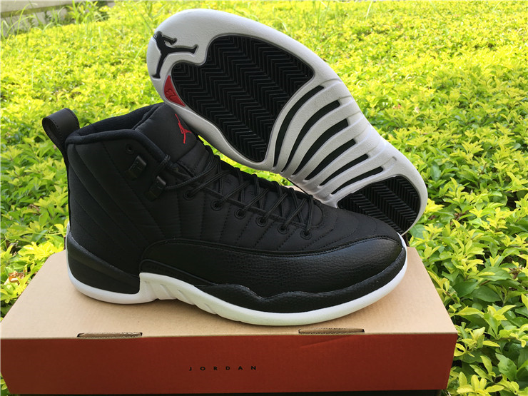 Super Max Perfect Air Jordan 12 “Black Nylon”