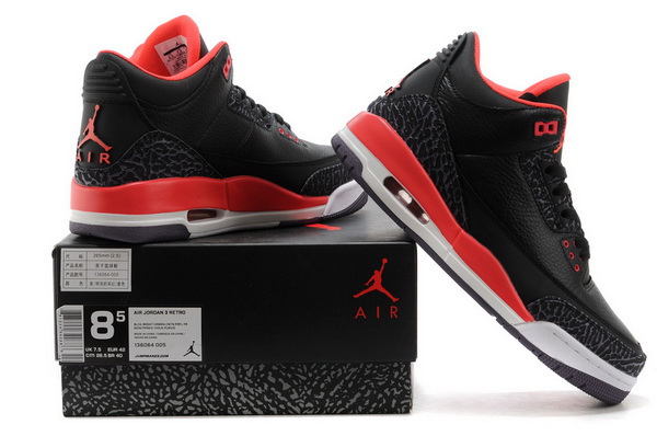 Super Max Perfect Air Jordan 3 “Bright Crimson”