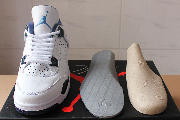 Super Max Perfect Air Jordan 4 Columbia