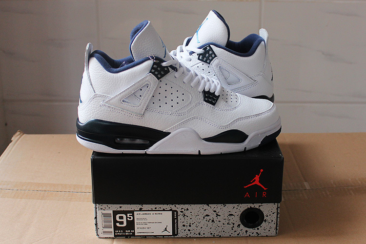 Super Max Perfect Air Jordan 4 Columbia