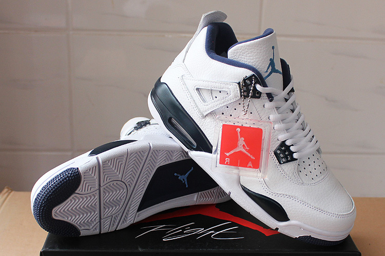 Super Max Perfect Air Jordan 4 Columbia