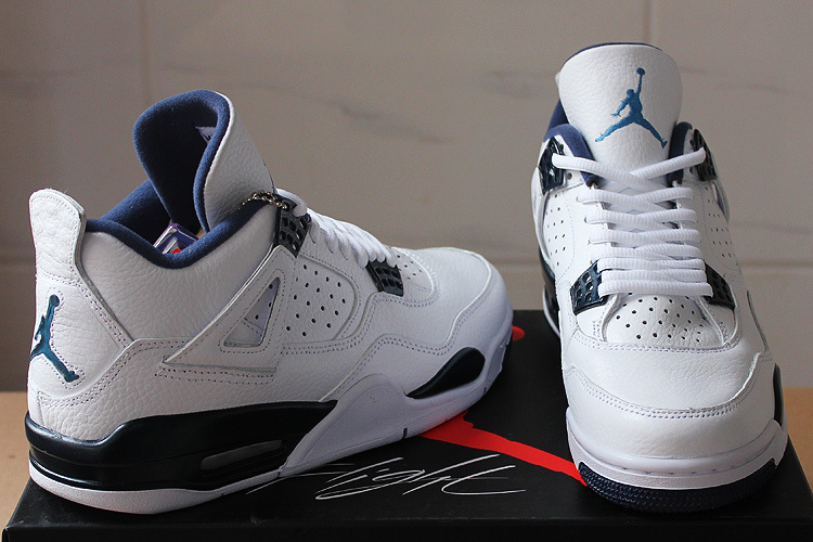 Super Max Perfect Air Jordan 4 Columbia