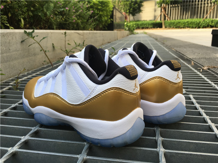 Super Max Perfect Jordan 11 Low “Metallic Gold”