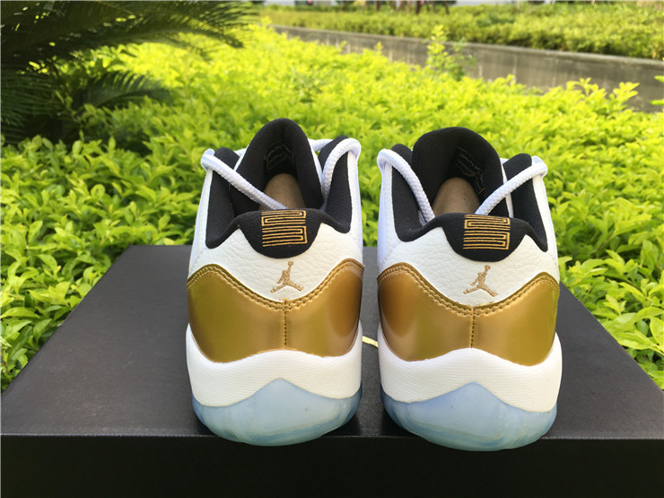 Super Max Perfect Jordan 11 Low “Metallic Gold”