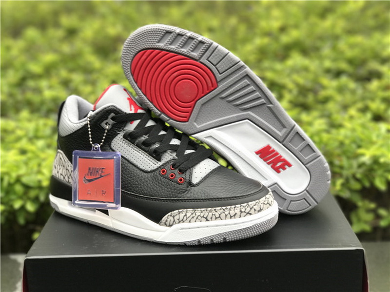 Super Max Perfect Jordan 3′88 Retro “Black Cement”