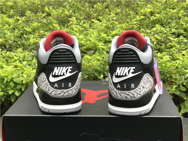 Super Max Perfect Jordan 3′88 Retro “Black Cement”