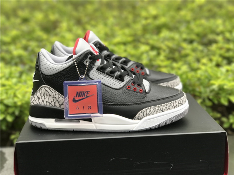 Super Max Perfect Jordan 3′88 Retro “Black Cement”