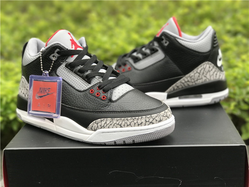 Super Max Perfect Jordan 3′88 Retro “Black Cement”