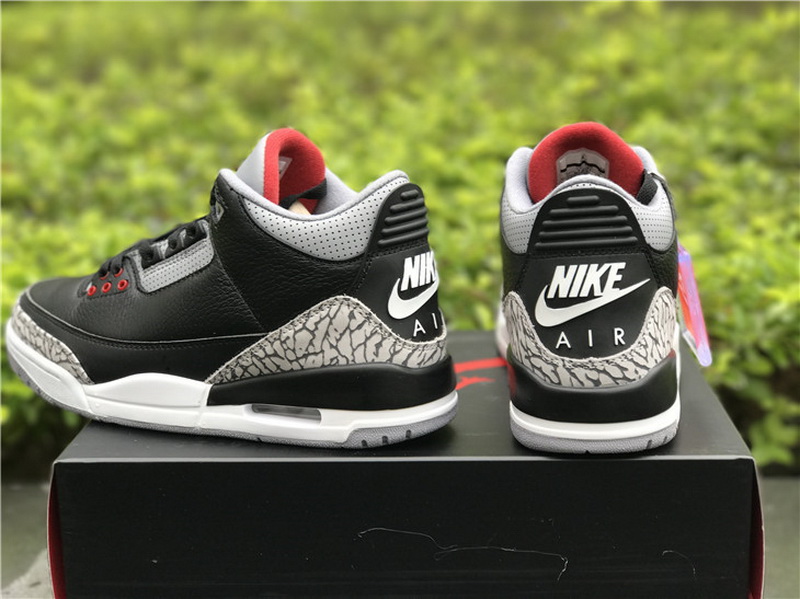 Super Max Perfect Jordan 3′88 Retro “Black Cement”