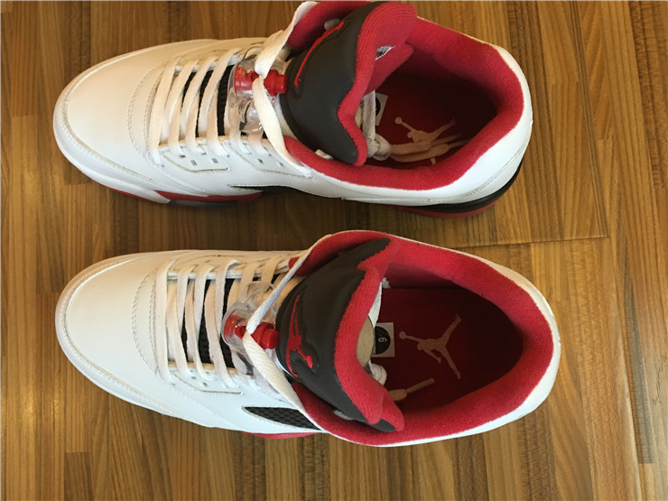 Super Max Perfect Jordan 5 Low “Fire Red”