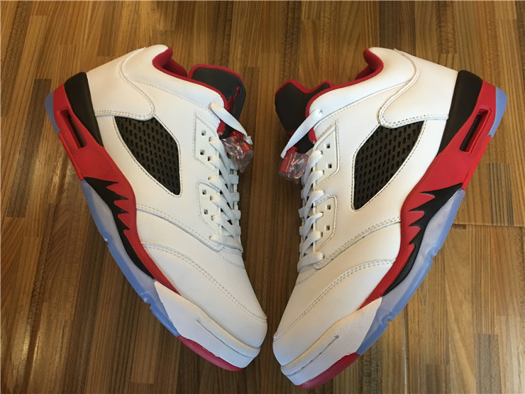 Super Max Perfect Jordan 5 Low “Fire Red”