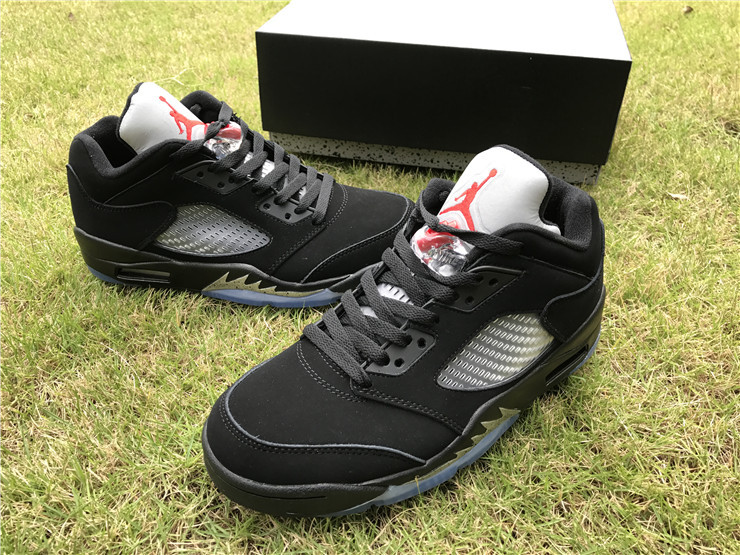 Super Max Perfect Jordan 5 Low OG “Black Metallic”