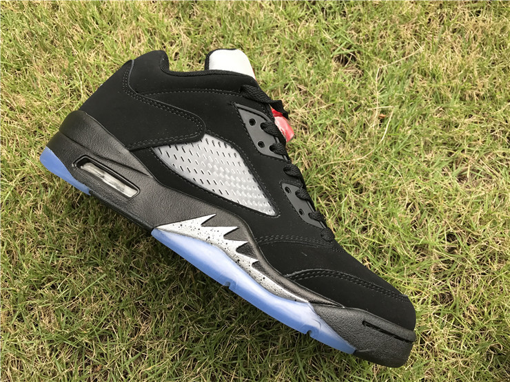 Super Max Perfect Jordan 5 Low OG “Black Metallic”