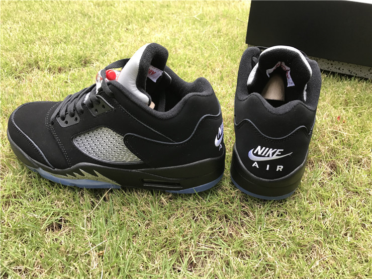 Super Max Perfect Jordan 5 Low OG “Black Metallic”