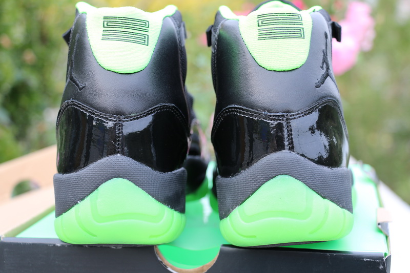 Perfect Air Jordan XI “Black/Neon Green”