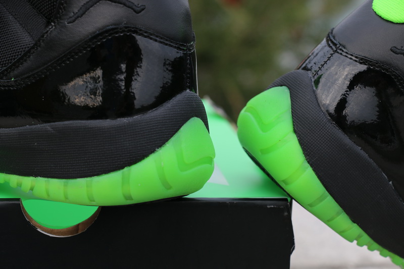 Perfect Air Jordan XI “Black/Neon Green”