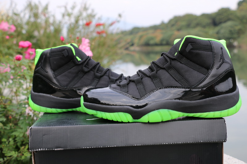 Perfect Air Jordan XI “Black/Neon Green”