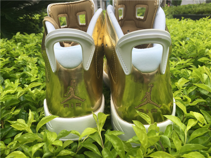 Super Max Perfect Jordan 6 Pinnacle “Gold”