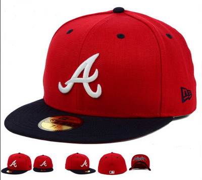 Atlanta Braves Fitted Hats-012