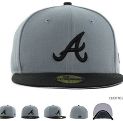 Atlanta Braves Fitted Hats-014