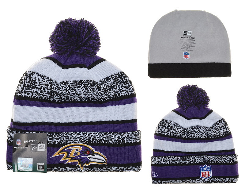 Baltimore Ravens Beanies-003