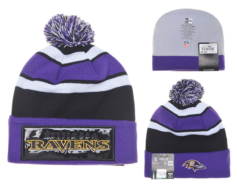 Baltimore Ravens Beanies-004