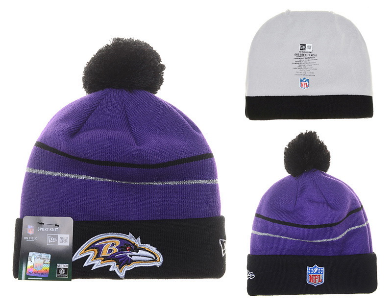 Baltimore Ravens Beanies-006