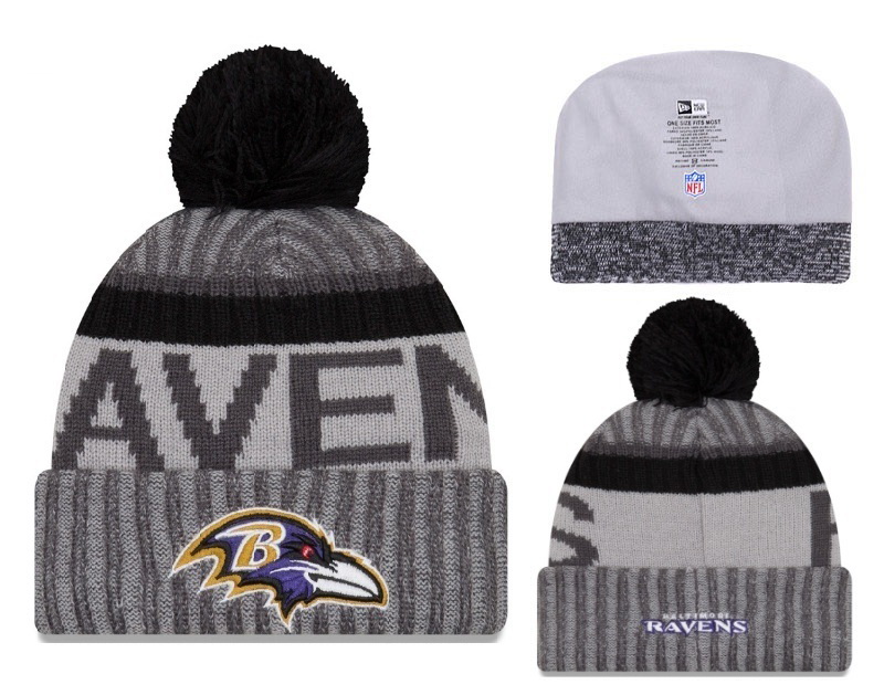 Baltimore Ravens Beanies-009