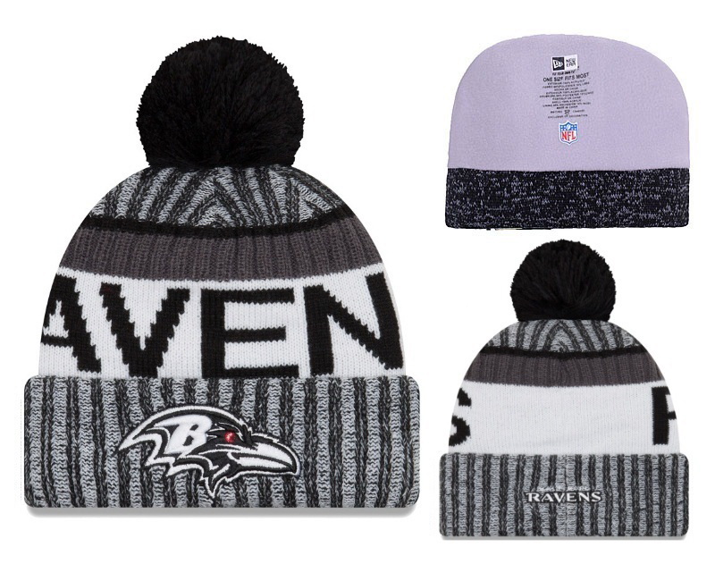 Baltimore Ravens Beanies-010