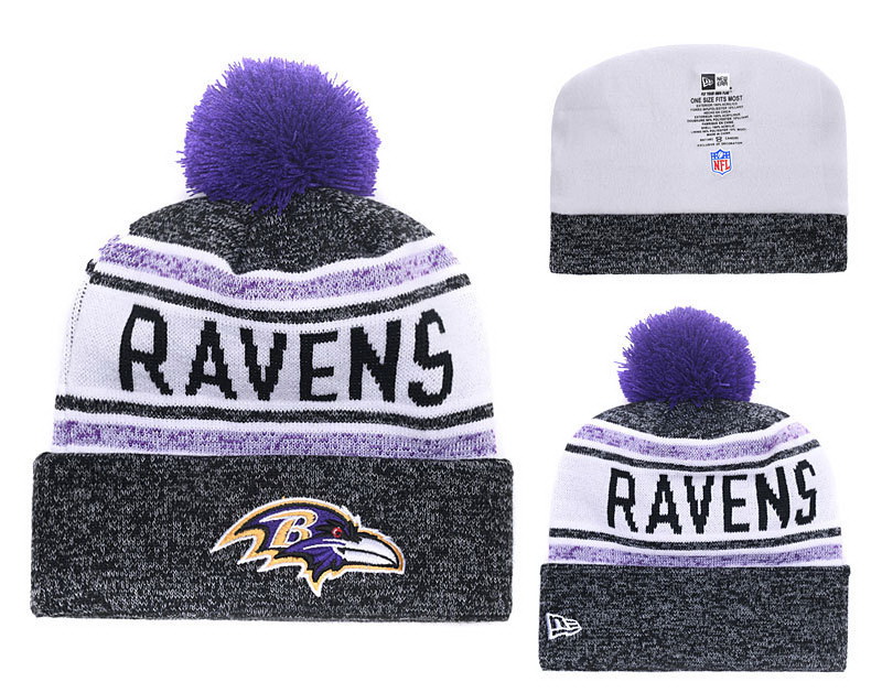 Baltimore Ravens Beanies-011