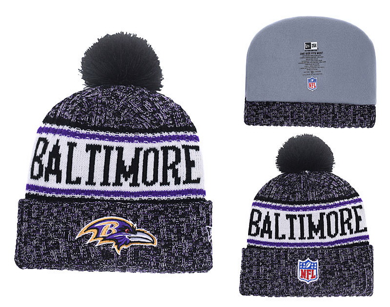 Baltimore Ravens Beanies-012