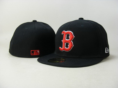 Boston Red Sox Fitted Hats-010