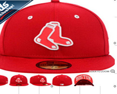 Boston Red Sox Fitted Hats-023